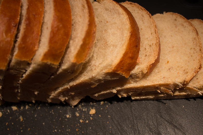 Pain de mie tranché