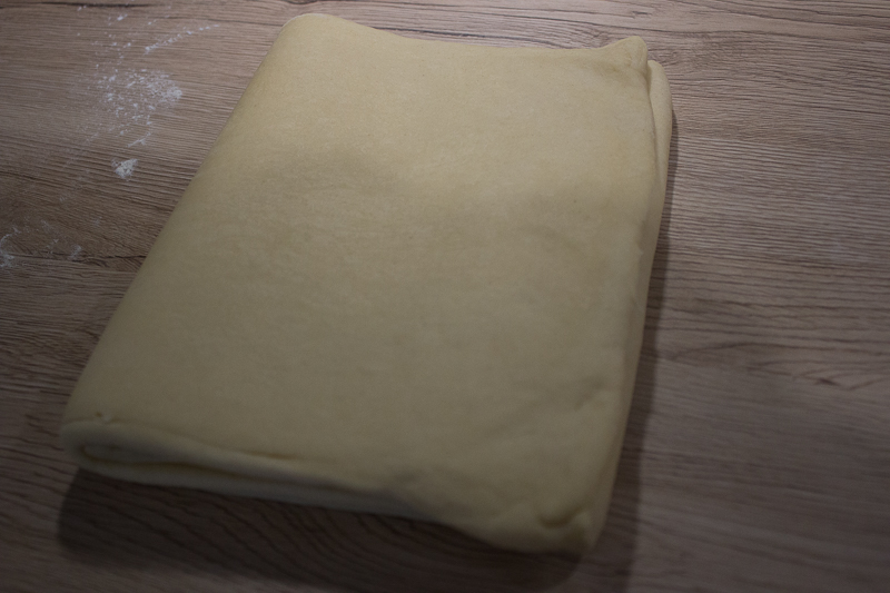 Tour simple - Pâte à brioche feuilletée.