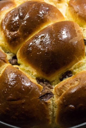 Brioche aux pépites de chocolat