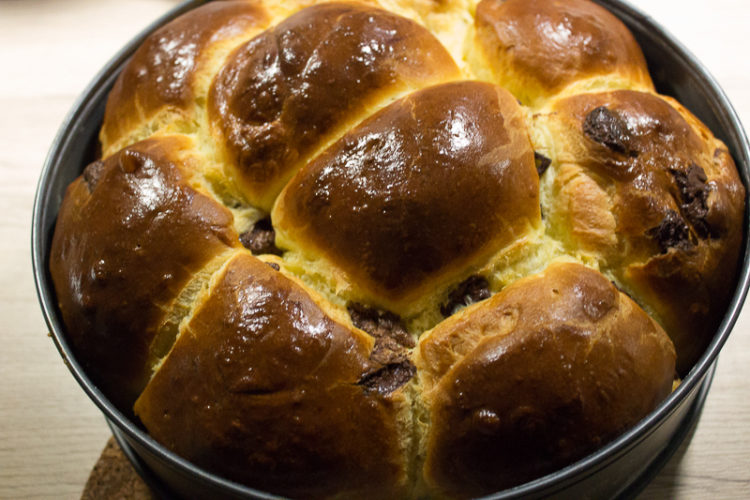 Brioche aux pépites de chocolat