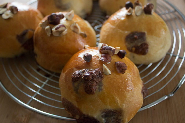 Briochettes aux pépites de chocolat