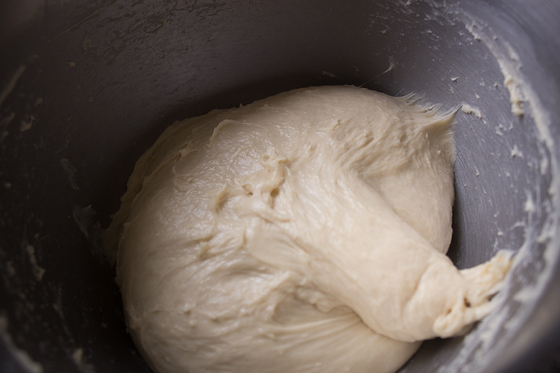 Texture de la pâte à kougelhopf salé